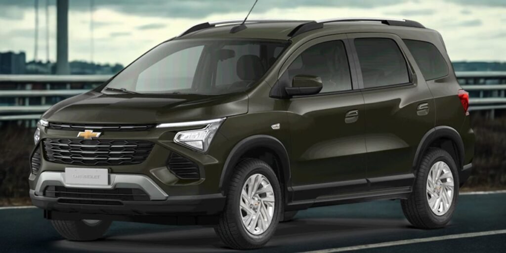 Chevrolet Spin carro com porta-malas grande