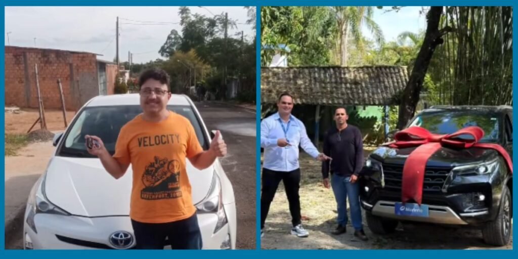 car delivery clientes Marinho Veículos