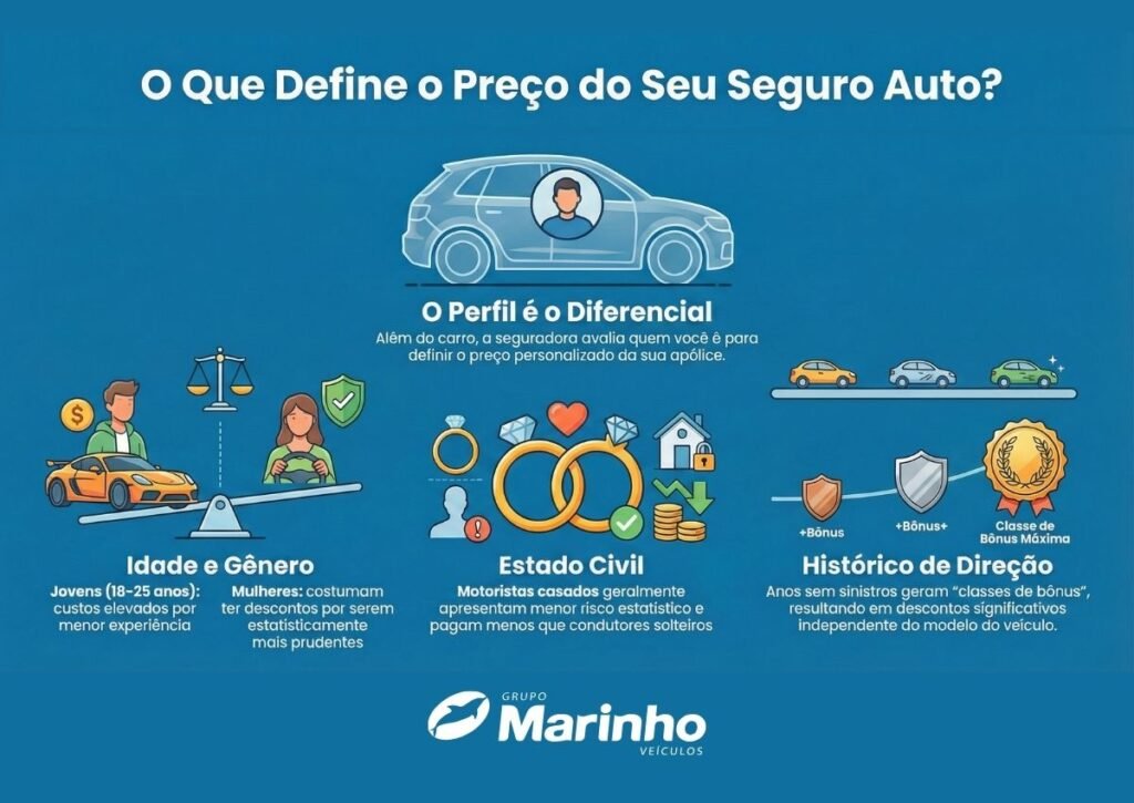 Seguro Auto de seminovos em Sorocaba Entenda a Diferença de Preço por Modelo