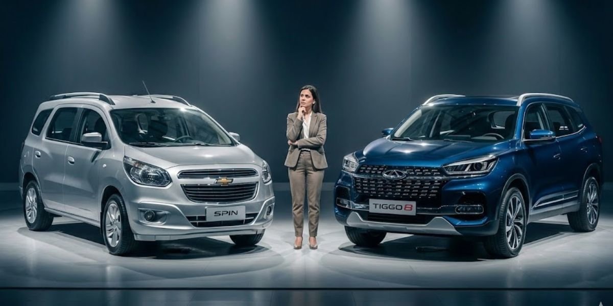 7 lugares: Spin ou Tiggo 8? comparando espaço real de porta-malas